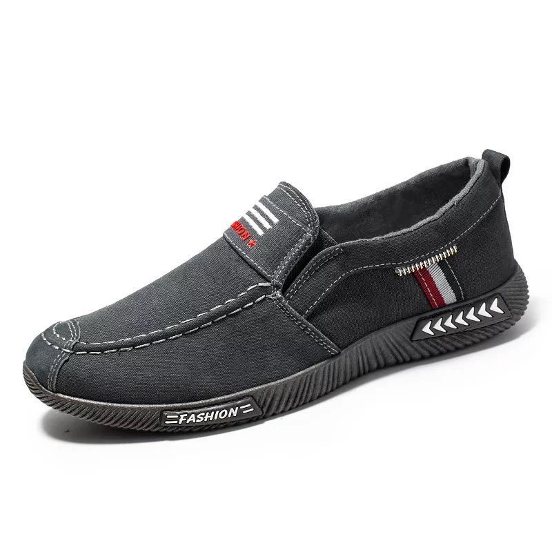 Scarpe da Ginnastica da Uomo 2025 Antiscivolo Suola Morbida Casual Maschili Lavoro in Denim Traspiranti Taglia 39-44 Sneaker alla Moda