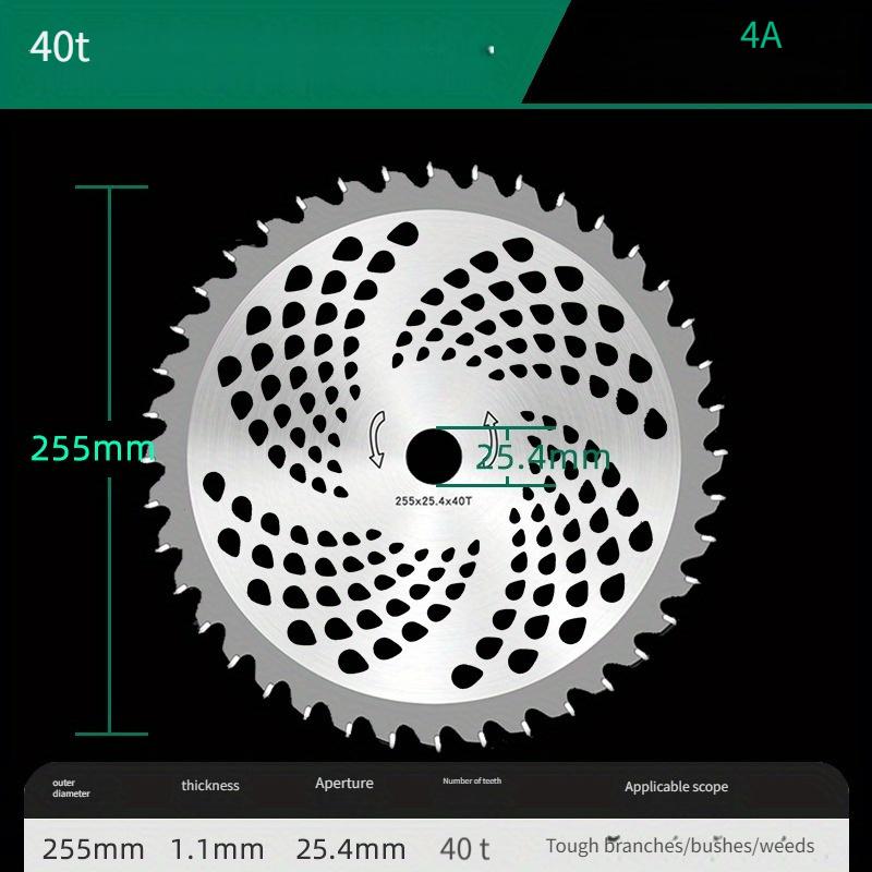 

1pc 40/60/80 Teeth Weed Trimmer Blade Head Blade Wood Mower Disc for Lawn Mower for Brush Cutter Trimmer Garden Weed Mower Parts