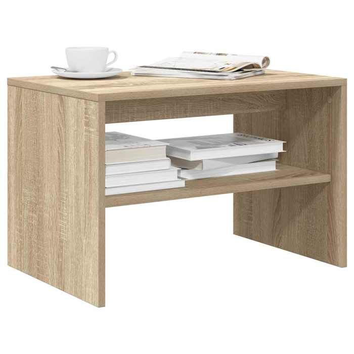 VidaXL TV Cabinet Sonoma Oak 60x40x40 Cm Engineered Wood, TV Unit, TV Console, TV Bench, Television Cabinet, Furniture 859102