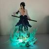 Naruto Shippuden Sasuke Susanoo Animation Figure 33cm Combat Pose POLYVINYL CHLORIDE Limited Collector-Worthy Luminous Miniature Plaything Present for