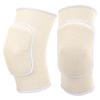 1 Pair Protective Knee Pads Thicken Sponge Brace Knee Guards for Dance Yoga Multi SportsWhite