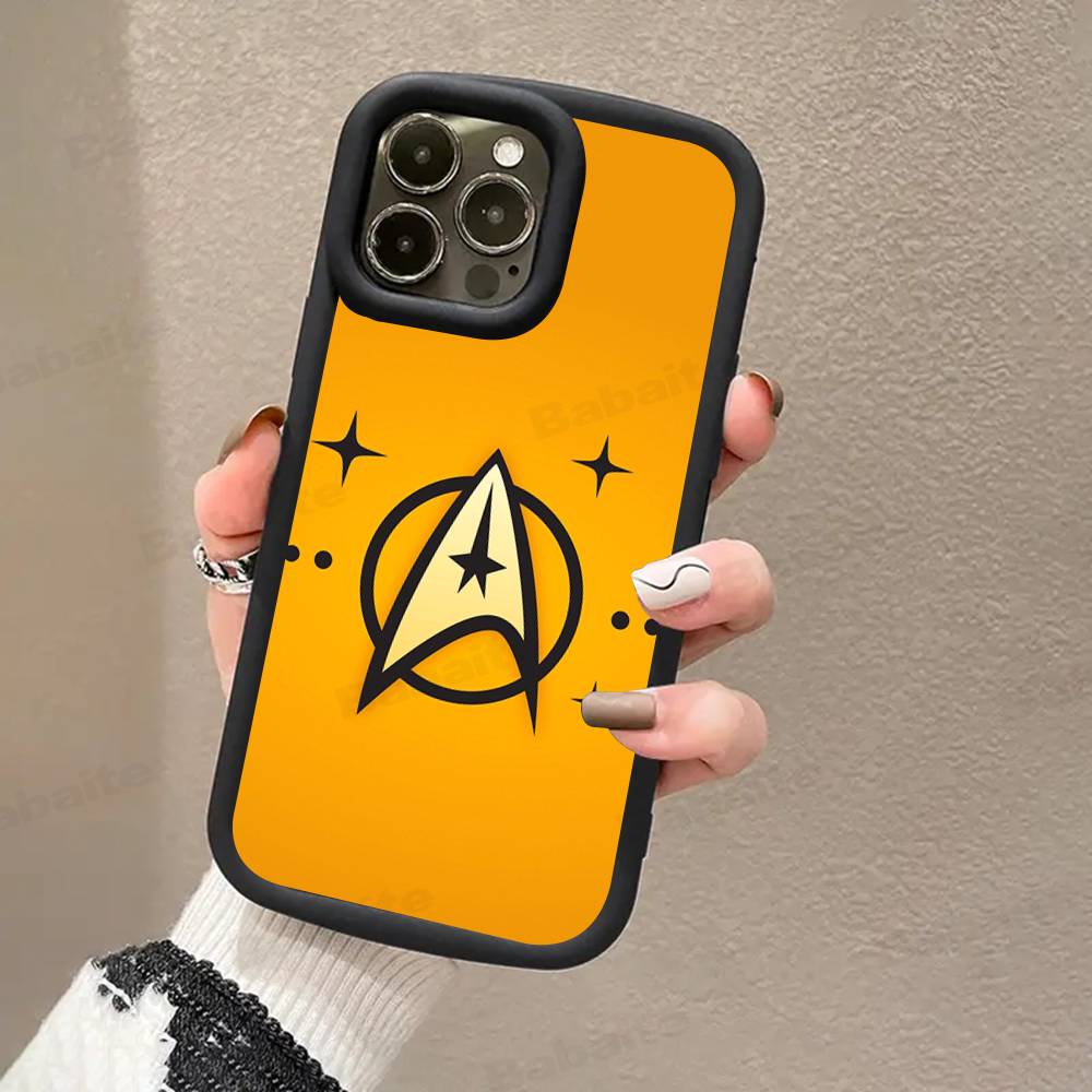 

S-Star T-Trek Phone Case For iPhone 17 16 15 14 13 12 11 Pro Max Plus Mini Luck Cover iPhone 17 Air