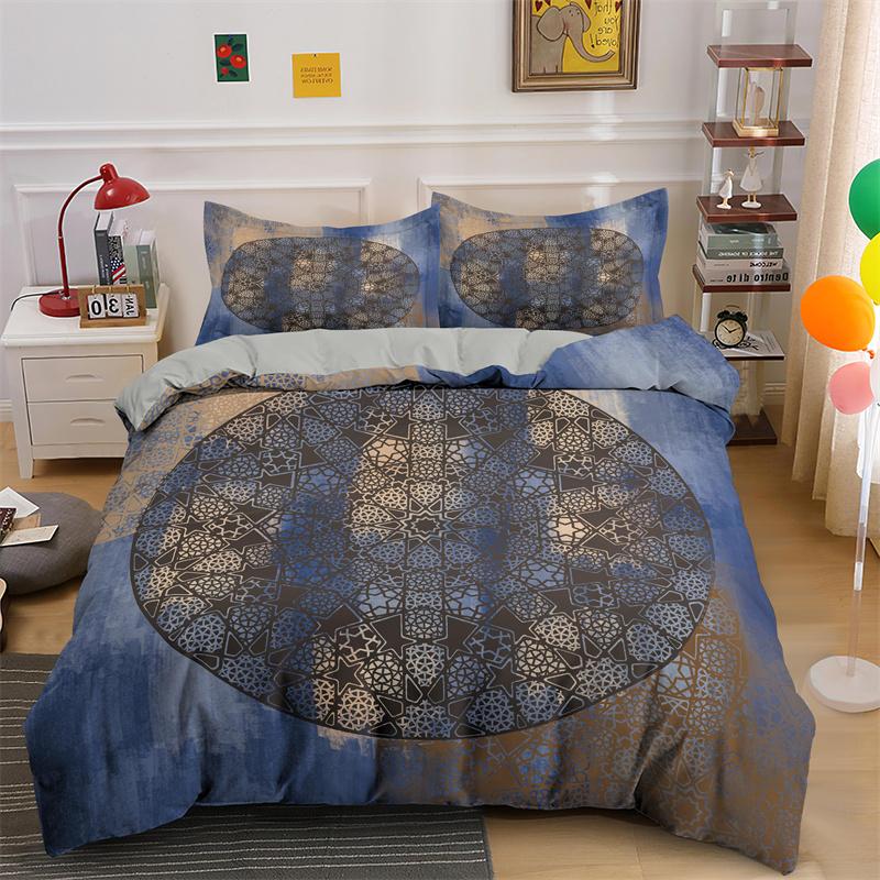 2/3pcs Dream Catcher Duvet Cover Set Bedding Queen King Kids Boy Girls Bed Set Quilt Cover Polyester Comforter Cover Bedding Set