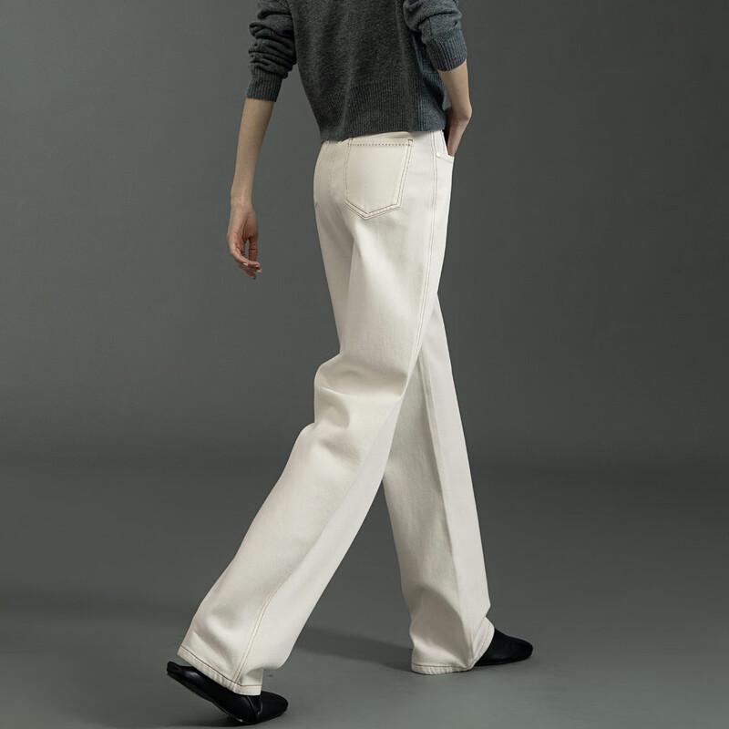 Demana Women's 3-Proof Lyocell Cotton Straight-Leg Denim Pants