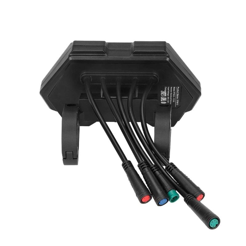 Electric Scooters Dashboards With Real Time Speed Battery Level Odometers Safe Cycling Accessory