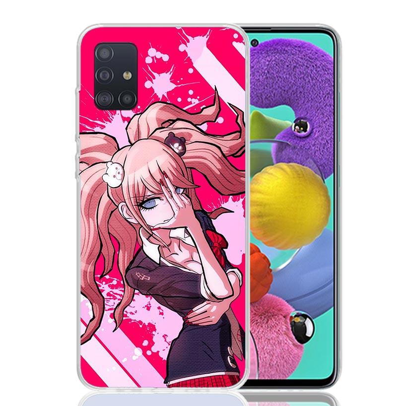 Danganronpa Enoshima Junko Phone Case for Samsung Galaxy A52 A51 A50S A12 A22 A32 A72 A10S A30S A31 A71 Note 20 Ultra 10 Plus S1