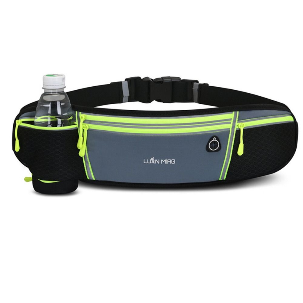 With Bottle Bag Marathon Running Bag Hydration Belt Bottle Sports Phone Bag  Men Women