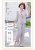 Chic 2026 Summer Embroidered Two-Piece Suit for Stylish Moms