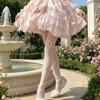 Floral Print Sheer 15D Nylon Pantyhose Women - Sweet Lolita Style Thin Tights With Butt Lifting Odor Resistant