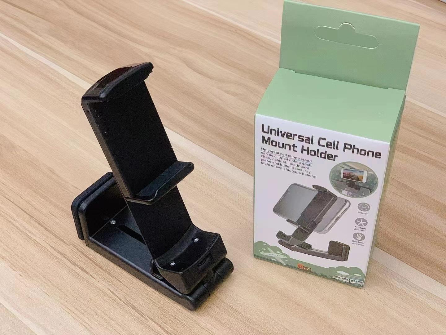 Lazy Person 360° Rotating Phone Clip and Car Mount чёрный