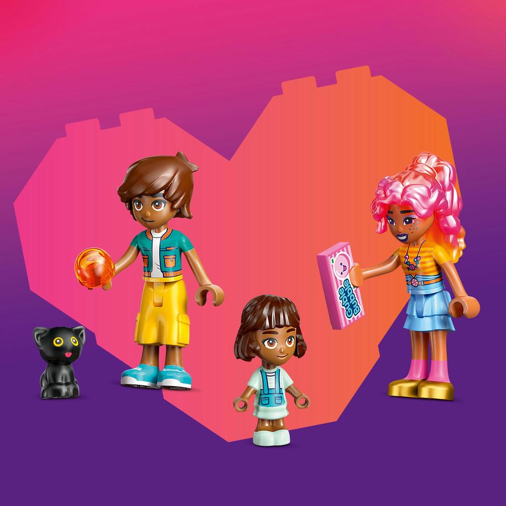 LEGO Friends Heartlake City Candy Shop Toys Birthday Present Blocks Educational Girls Boys Children 6 Years Old 7 Years Old 8 Years Old 9 Years Old