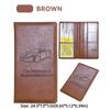 PU Car Registration Insurance Card Holder Multi-functional Portable Drivers License Storage Bag Multi-pocket