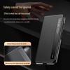 Honor Magic V6 Genuine Leather Flip Phone Case with Stand