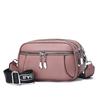 Casual small bag popular simple shoulder bag versatile fashion women's bag wide shoulder strap bag