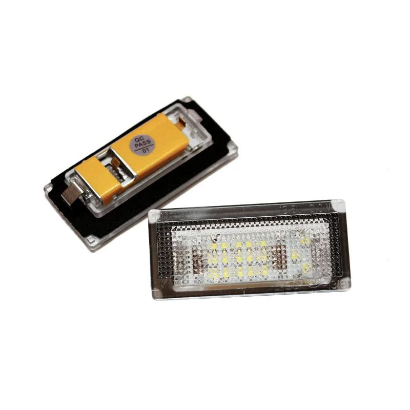 2PCS Error Free LED Number License Plate Light Lamps For BMW MINI R50 2002-2006 R52 Convertible 2004-2006 R53 Coopers 2001-2006