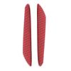 2pcs Side Rearview Mirror Anti Collision Strip Trim Real Carbon Fiber Cover Universal for Car