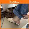 Pack Head Damen Sommer Slip-On Mules mit PU-Obermaterial und Gummisohle für bequemes tägliches Tragen