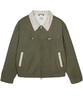 Fdr Vintage Wash Trucker Quilting Jacket Khaki
