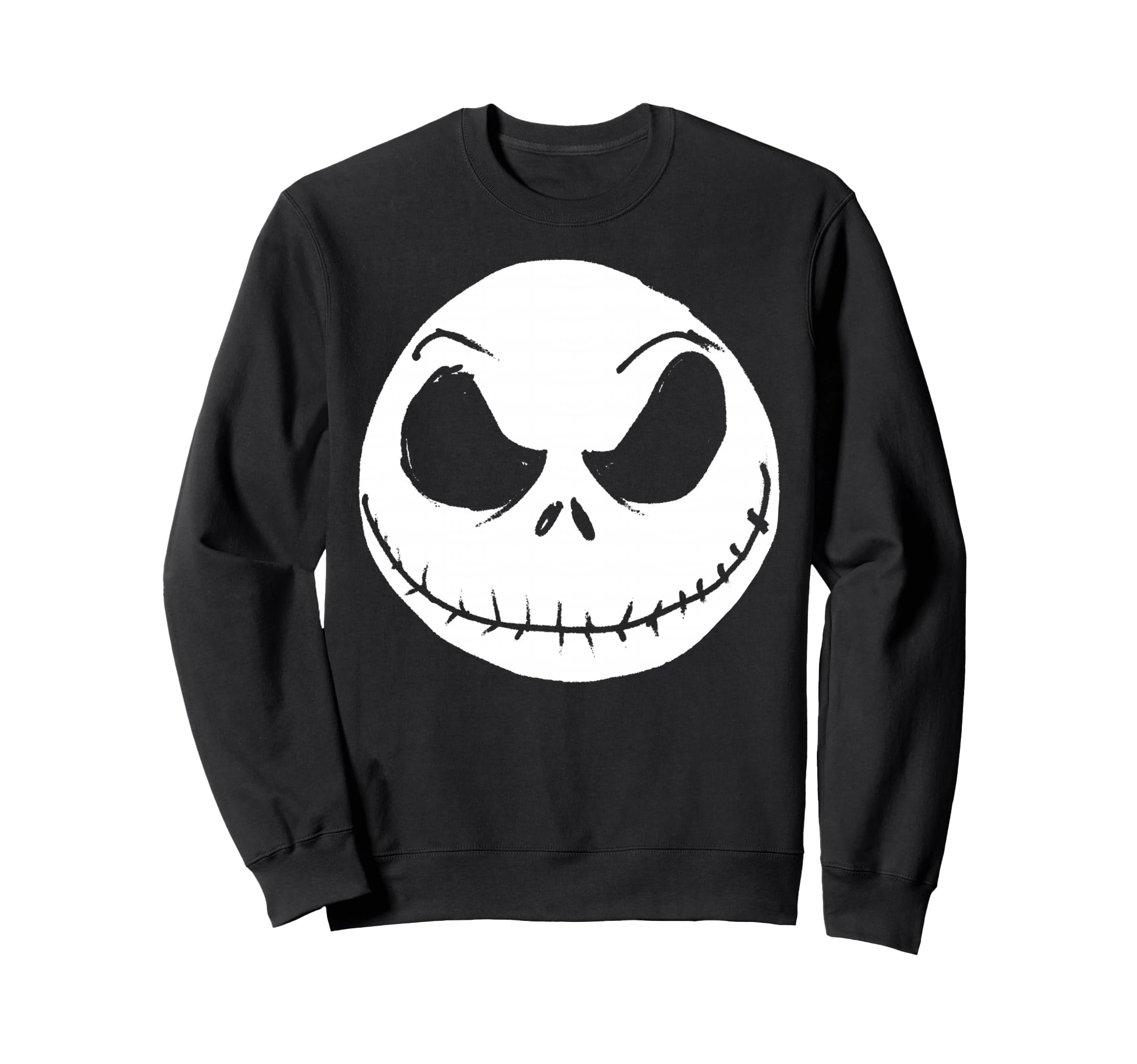 Свитшот с лицом Джека Скеллингтона из мультфильма Тима Бёртона «Кошмар перед Рождеством»