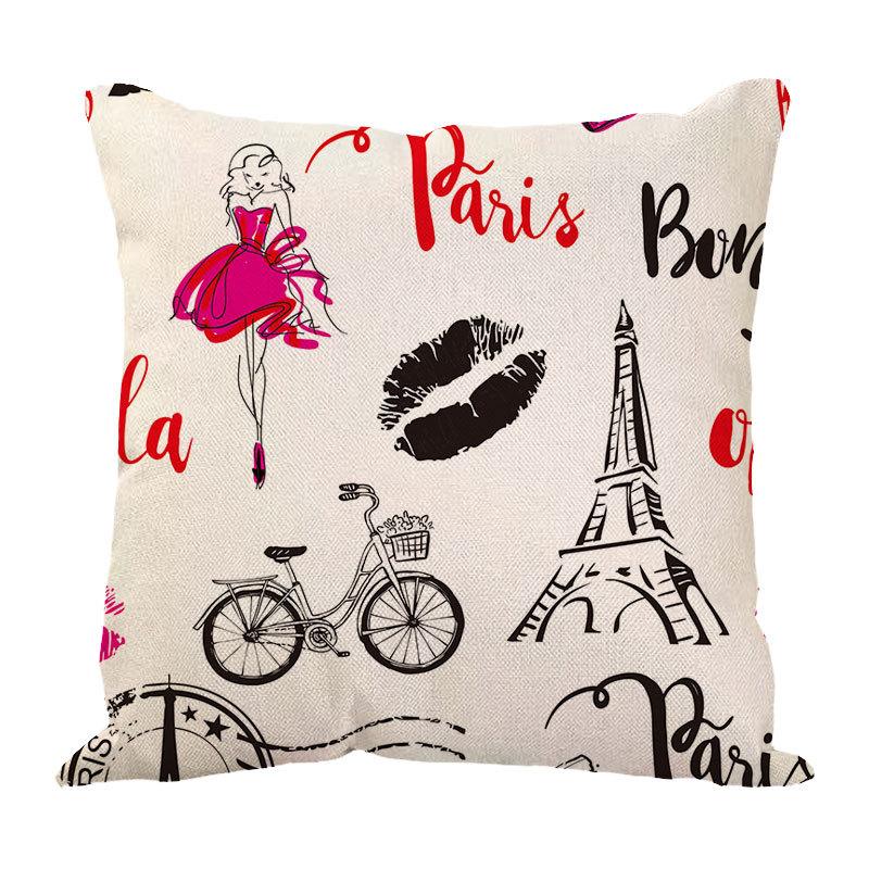 New Valentine'S Day Love Letter Pattern Pillow Cover Sofa Pillow Cover Premium Durable Quality Useful Practical