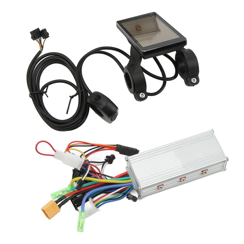 Electric Bike Brushless Controller Kit 48V 60V 500W LCD Panel Brushless Speed Controller Kit for Electric Bike Scooter