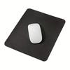 Solid Color Simple Leather Mouse Pad Anti-Slip Base Smooth Surface Portable Mat for Laptop PC Office Home Desk Decoration