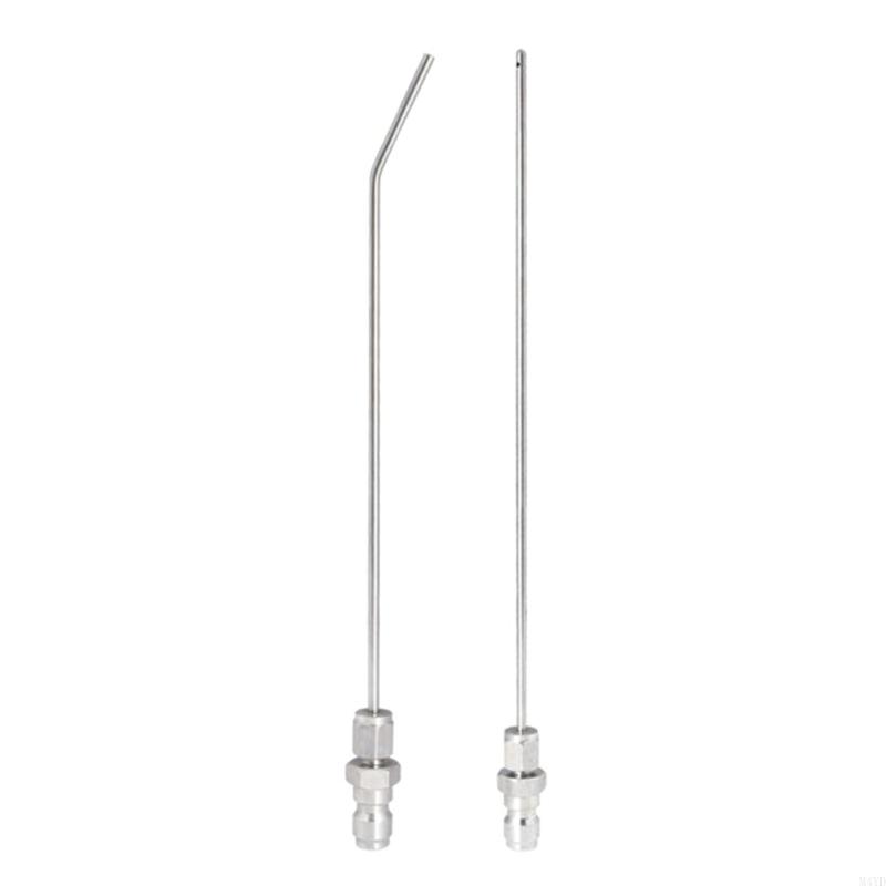 High Pressure Washer Nozzle for Washing Machine Air Conditioner Cleaning 1/4 Quick Stainless Steel Wand M4YD