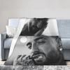 Maluma Singer Soft Warm Blankets  Students Plush Bedding Throws Graphic Bedroom Flannel Bedspread Sofa Bed Cover