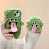 Cute Plush Magnetic Tongue-Sticking Little Monster Headphone Case For AirPods 1/2 3 AirPods Pro 2 Drop-proof Headphone Cover