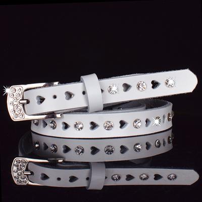 Versatile Thin Belt, Women'S Belt, Leather Belt, Belt, Rhinestone Skirt, Narrow Belt, Thin Belt.