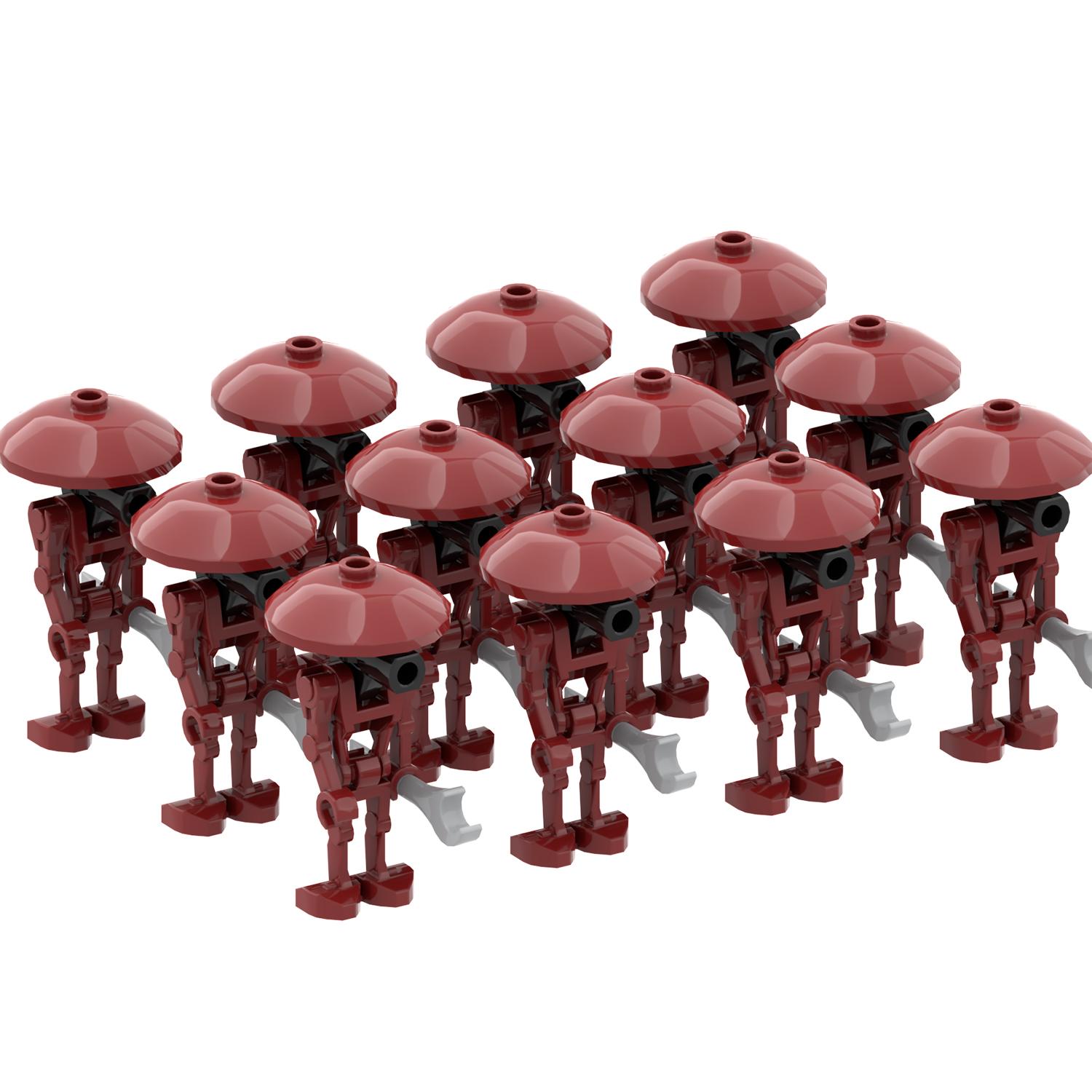 

MOOXI Серия Космические войны Модель робота MOC Кирпич DIY Диорама Игрушки для взрослых и детей Набор строительных блоков Подарок Монтессори Украшение комнаты