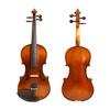 Yinfente 4/4, 3/4, 1/2, 1/4 Acoustic Violin Kit, 4-String, Maple Spruce Top, Ebony Fittings, Solid Wood, Handmade for Beginners, Kids, and Students, I