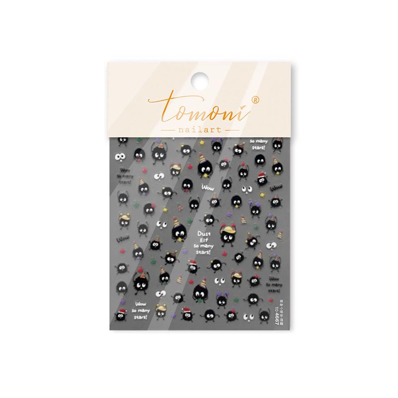 

Томони Тисненые Разнообразные Детские Цветные Наклейки для Ногтей - Популярный Японский Дизайн Канцтоваров