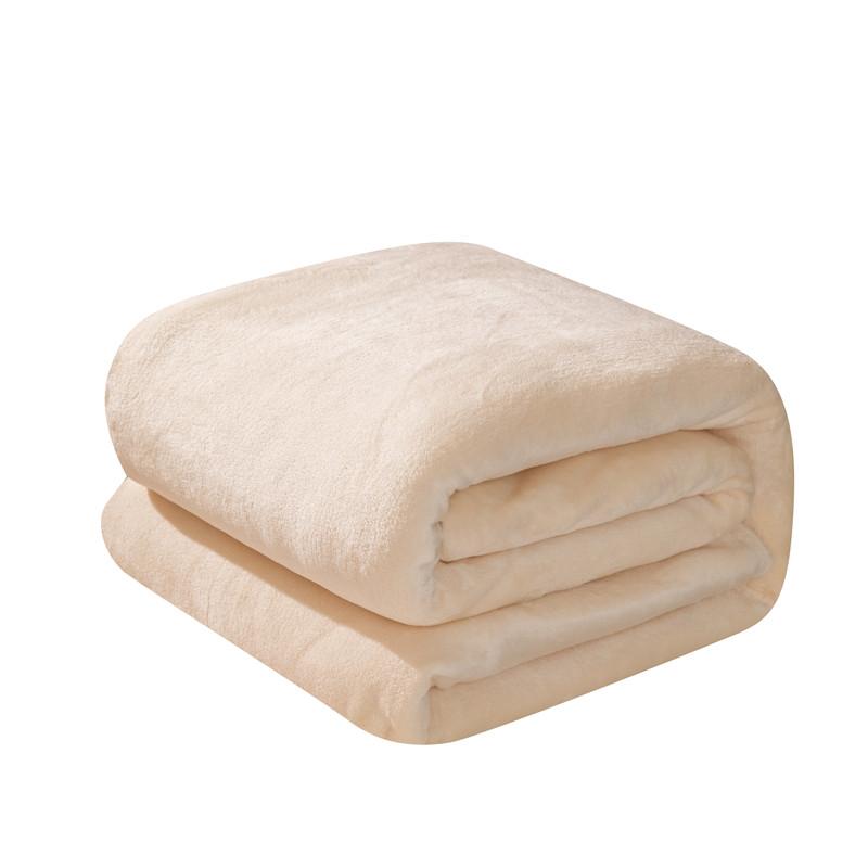 Solid Color Blanket Velvet Bedspread Office/Car Nap Shawl Manta Para Sofá Skin-friendly Plaid Home Bedspread Winter Bed Linen