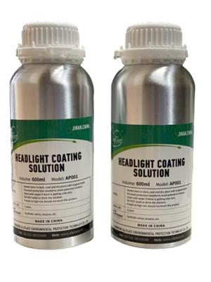 AllPlace Headlight Coating Solution Coaching Liquid for Headlight Steamer/Cleaner/Remover (2 Bottles)
