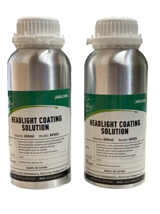 

AllPlace Headlight Coating Solution Жидкость для отпаривания/очистки/удаления фар (2 бутылки)