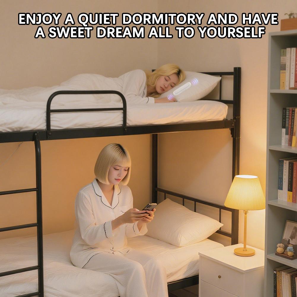 Mini Bone Conduction Bluetooth Speaker Sleep Aid Wireless Sound Bar Under Pillow Stereo TF Card MP3 Music Player Fall Asleep