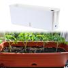 Rectangle Planter Box for Flowers Self Watering Large Capacity Outdoor