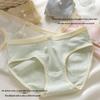 Japanese Style Mid-Waist Women's Briefs - Pure Cotton, Breathable, Comfortable, Antibacterial