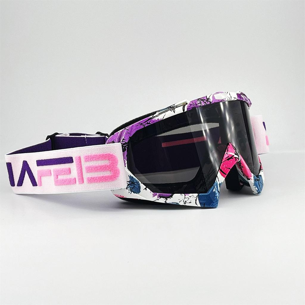 Motorcycle Glasses Unisex Riding Windproof Goggles Helmet Sports Outdoor Skiing Goggles Lenses N634
