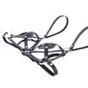 Leather Chest Wrap Revealing Top - Intimate SM Queen Outfit for Training & K9 Play