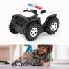 Kids Electric Flipping Truck Automatic Flipping Stunt Simulation Policed   Flipping Vehicle Toy for Boys Girls