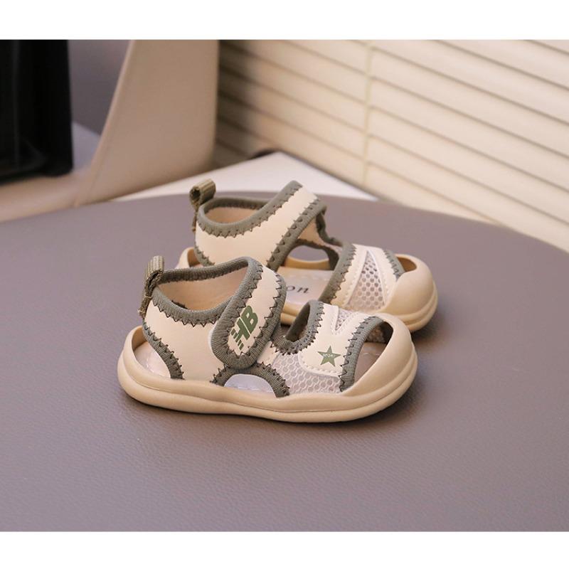 Baby sandals breathable 1-2 1-3 years old summer foot-wrapped toddler shoes infant children shoes girls and boys beach shoes
