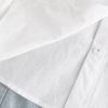 Girls Pure Cotton White Long Sleeve Shirt  Lace Floral Embroidery Peter Pan Collar Kids Back To School Outfit