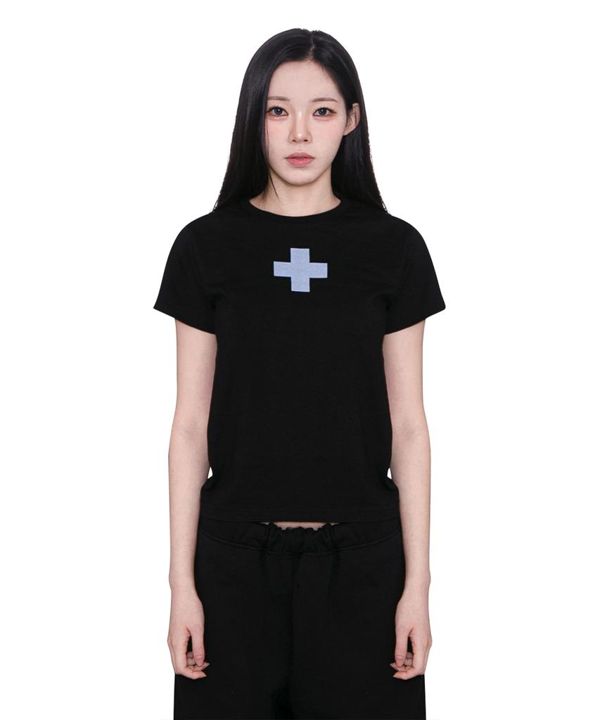 DURT Plus Crop Tee (Black)