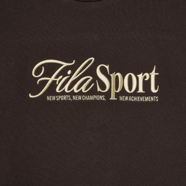 Fila Men S overSized Cropped SweatShirt Nk Ftmu 001