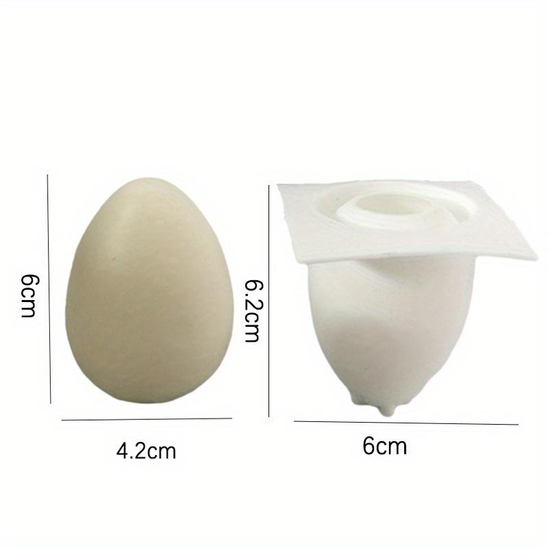 

Пасхальное 3D яйцо ручной работы свеча силиконовая форма DIY форма для имитации яйца