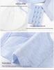 All-Cotton Wire-Free Front Closure Nursing Bra - Double Open Buckle Maternity Bra
