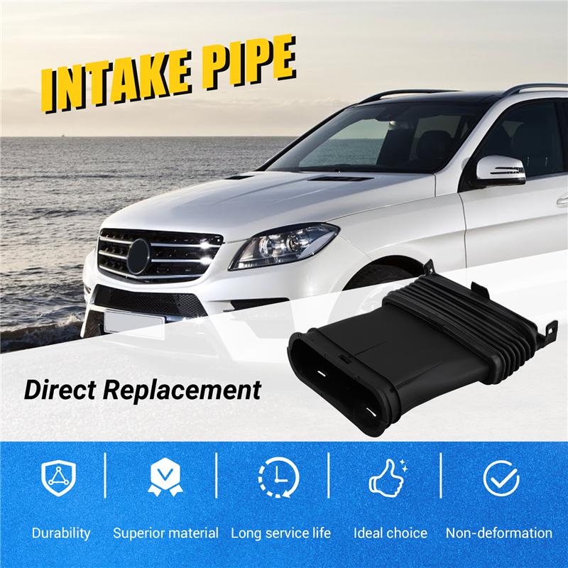 A80X-A1665000061 Auto Engine Air Intake Pipe For Mercedes Benz W166 X166 Intake Manifold 1665000061 чёрный