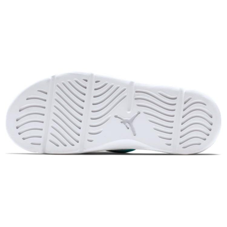 Jordan Hydro 4 Lehké Pohodlné Odolné Pěnová Podrážka Protiskluzové Nazouvací Sandály Pánské Sandály Modré Bílé 705163-405